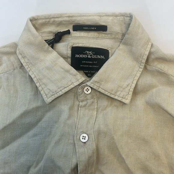 Rodd & Gunn Waiheke 100% Linen Button Down Shirt N117-44 - Picture 2 of 8